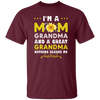 Mama's Day Gift, I Am A Mom Grandma And A Great Grandma Nothing Scares Me Unisex T-Shirt