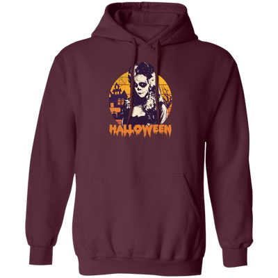 Happy Halloween, Happy Halloween Witch, Horror Gift Pullover Hoodie