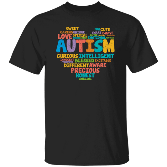 Autism Love Gift, Healing Gift, Heal Autism, Autism Awareness, Retro Gift, Autism Vintage Unisex T-Shirt