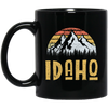 Vintage Retro Idaho Us Mountain State, Vintage Idaho Mountain