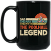 Dad The Man The Myth The Poolhall Legend, Retro Gift For Dad