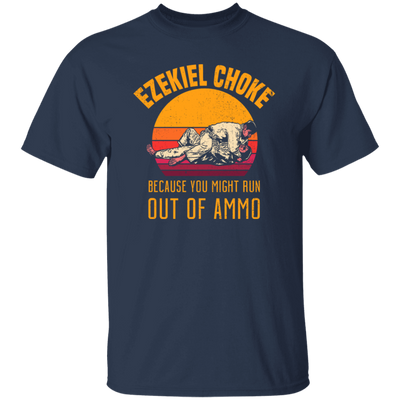 Funny Jiu Jitsu, Ezekiel Choke, Retro Jiujitsu Gift