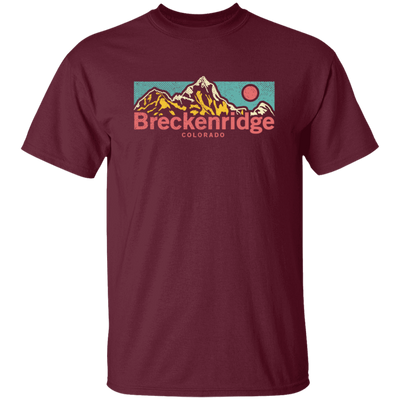 Retro Breckenridge Colorado Outdoors Adventure Mountain