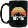 Retro Nevada Sunset Retro Vintage Nature Mountain Hiking