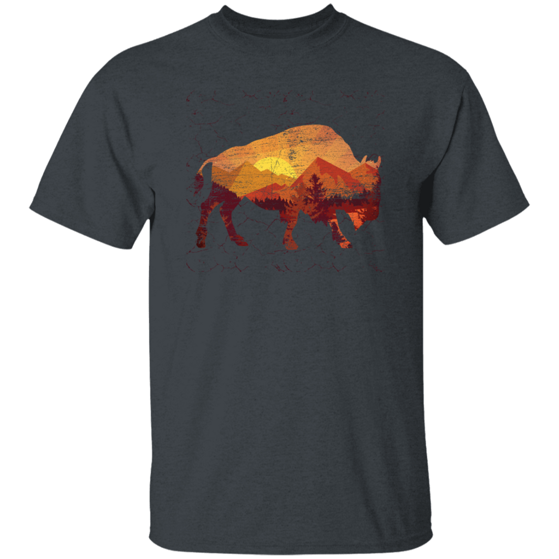 Buffalo Wild, Sunset Buffalo Color, Buffalo With Herd