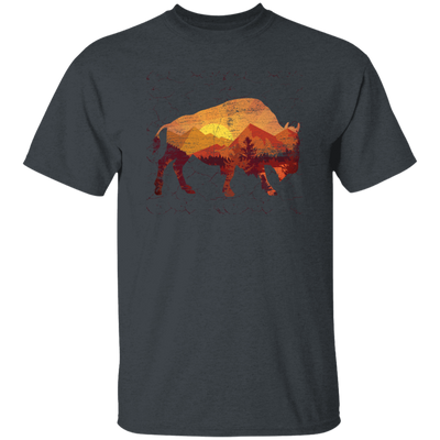 Buffalo Wild, Sunset Buffalo Color, Buffalo With Herd