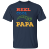 Reel Cool Papa, Dad Gift, Vintage Movie Lover Gift Unisex T-Shirt