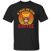 Coffee Lover, Be Brave And Drink Coffee, Retro Monkey Gift, Coffee Lover