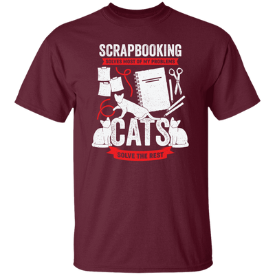 Cat Lover Gift, Scrapbooking Gift, Scrapbooker Vintage, Love Scrapbook Unisex T-Shirt