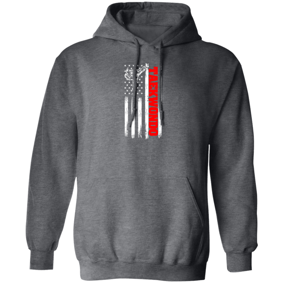 American Taekwondo, American Flag, Love Taekwondo In American, Best Sport In US Pullover Hoodie