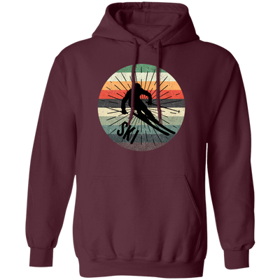 Ski Retro Skiing Mountain Winter Gift