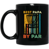 Best Papa By Par, Disc Golf Dad Retro