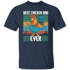 Saying Best Chicken Dad Ever, Distressed Poultry Farmer Gift