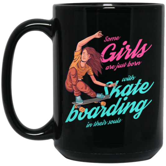 Skategirl, Skateboard, Skater, Skateboarding and Skateboarding Fans Gift