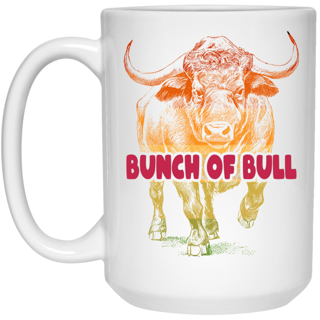 Bunch Of Bull, Retro Bull, Colorful Bull Cow Gift