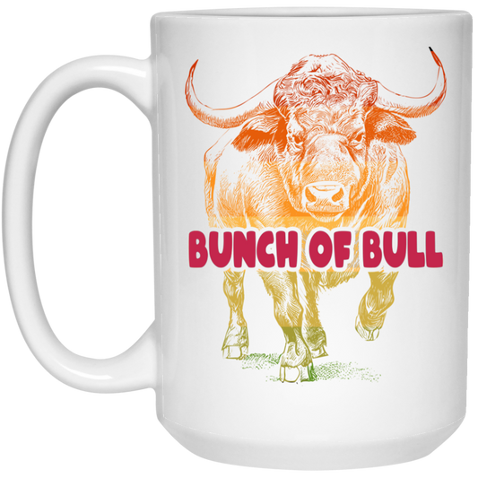 Bunch Of Bull, Retro Bull, Colorful Bull Cow Gift