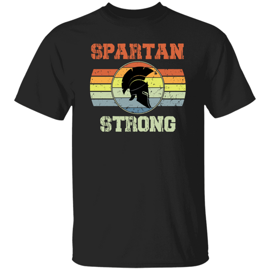 Spartan Strong, Force We Are Stronger, Vintage Spartan, Spartan Retro Style Unisex T-Shirt