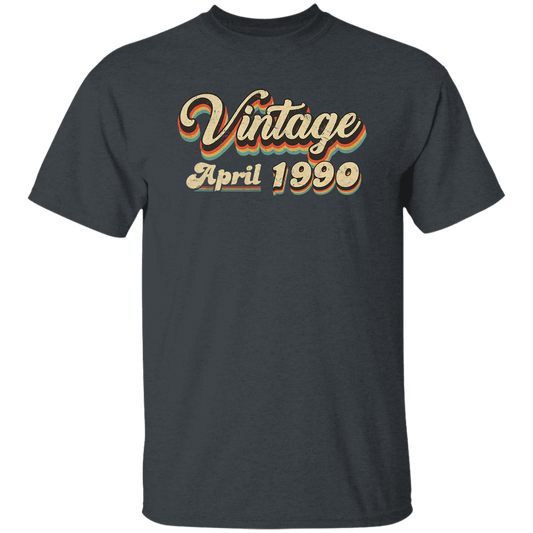 Birthday Gift Vintage April 1990 Unisex T-Shirt