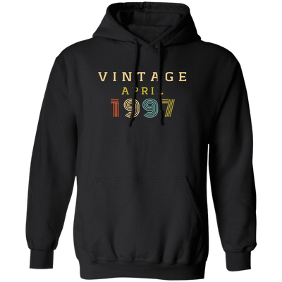 Birthday Gift Vintage 1997 April Pullover Hoodie