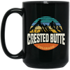 Crested Butte Colorado Outdoors Mountain Retro