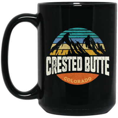 Crested Butte Colorado Outdoors Mountain Retro