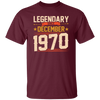 Retro Legendary Since December 1970, Awesome 50th Birthday Gift