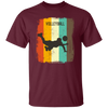 Retro 70s Vintage Volleyball Player Mens Gift Sporty Volleyball Lover Unisex T-Shirt