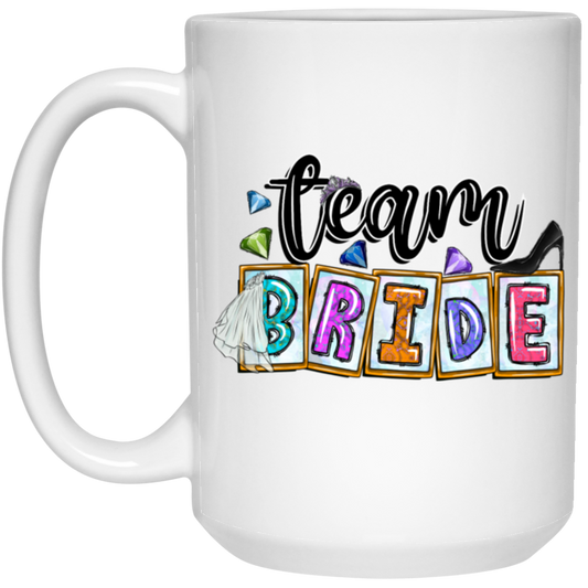 Team Bride Gift Colorful Bride Gift Wedding