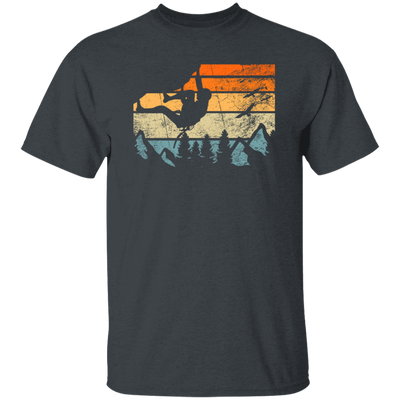 Retro Boulderer, Bouldering Lover, Vintage Mountain Unisex T-Shirt