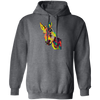 Donkey Colored Design Jackass Mule For Animal Lovers Owners True Friend Colorful Pullover Hoodie