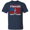 Make Fishing Great Again, American Flag, American Fisher Unisex T-Shirt