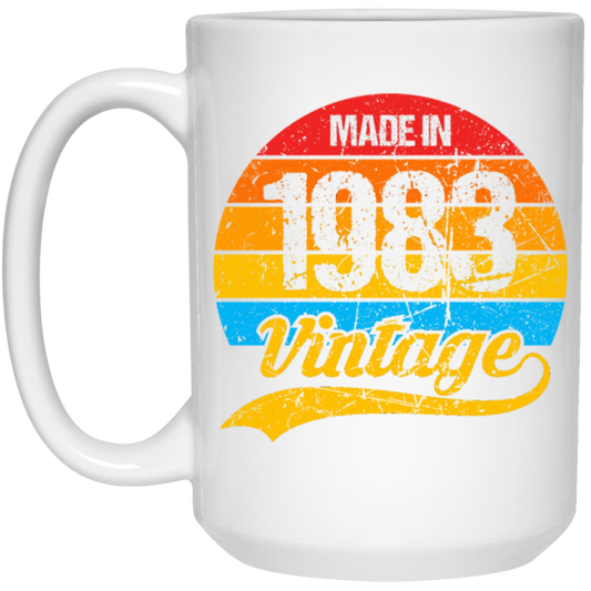 1983 Vintage Gift, Retro 1983 Lover, Birthday Gift Love