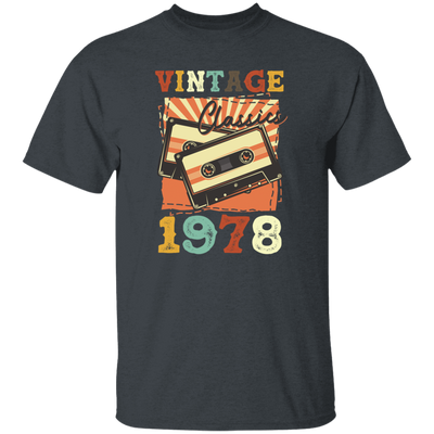 Vintage 1978, Birthday 1978 Retro, Classic Birthday Gift, Best Of 1978 Unisex T-Shirt