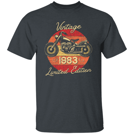 1983 Birthday Gift, Vintage Style, Motorbike Lover, Limited Edition