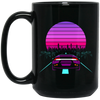 Auto 80s Gift Design Titled Retro Wave Sport Black Mug