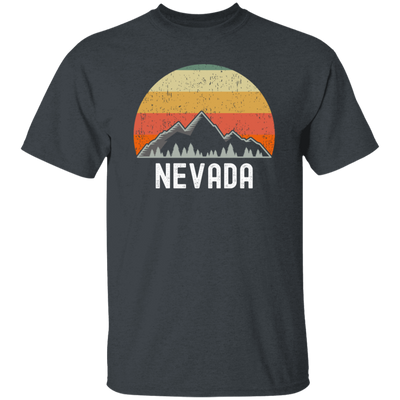 Retro Nevada Sunset Retro Vintage Nature Mountain Hiking