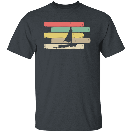 Vintage Sailboat Vintage, Retro Sailor Sailing Dinghy Unisex T-Shirt