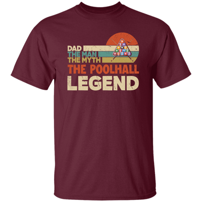 Dad The Man The Myth The Poolhall Legend, Retro Gift For Dad