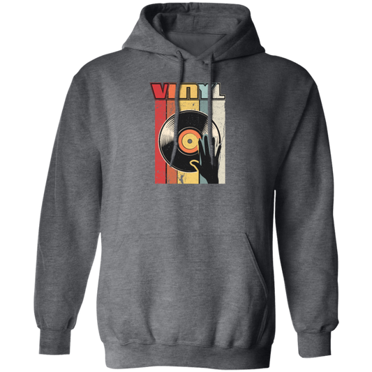 Retro Vinyl Record Player Analog Player Turntable Pullover Hoodie