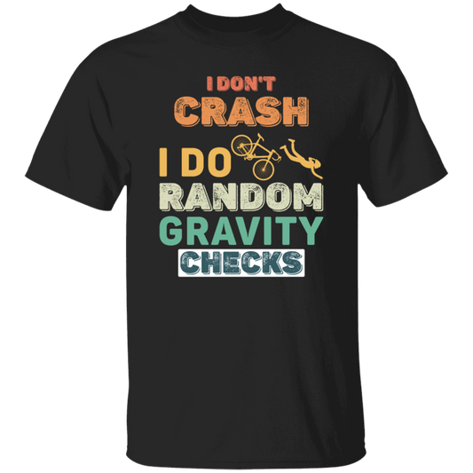 Retro Gravity Checks Cycopath Funny Cycling Pun Vintage