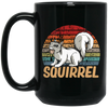 Vintage Squirrel Gift, Retro Squirrel, Best Of Squirrel Retro Style Black Mug