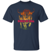 Bunch Of Bull, Retro Bull, Colorful Bull Cow Gift