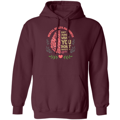 Stigma Matters Mental Illness Gift Mental Health Pullover Hoodie