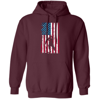 American Football Player USA Flag Gift