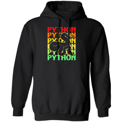 Boa Constrictor, Venom Ball, Python Snake, Reptile Colorful Snake Pullover Hoodie