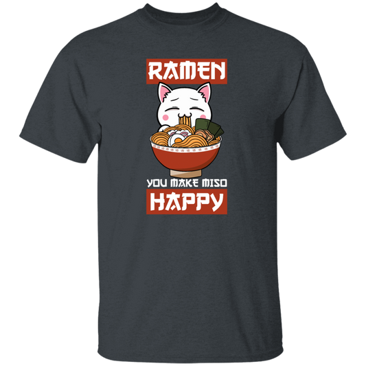 Funny Ramen You Make Miso Happy Unisex T-Shirt