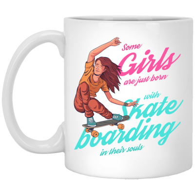 Skategirl, Skateboard, Skater, Skateboarding and Skateboarding Fans Gift