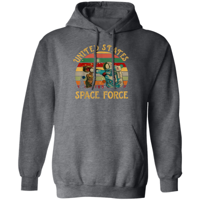 United States Space Force, Retro Space Pullover Hoodie