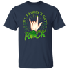 Rock Lover, St Patricks Day, Sign Of The Horns Hand Logo Gift Unisex T-Shirt