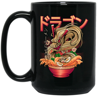 Ramen Lover, Dragon Noodle, Best Ramen, Japanese Noodle, Vintage Ramen Black Mug